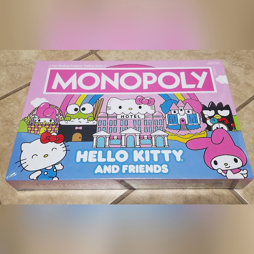 Sanrio Hello Kitty & Friends Monopoly Board Game